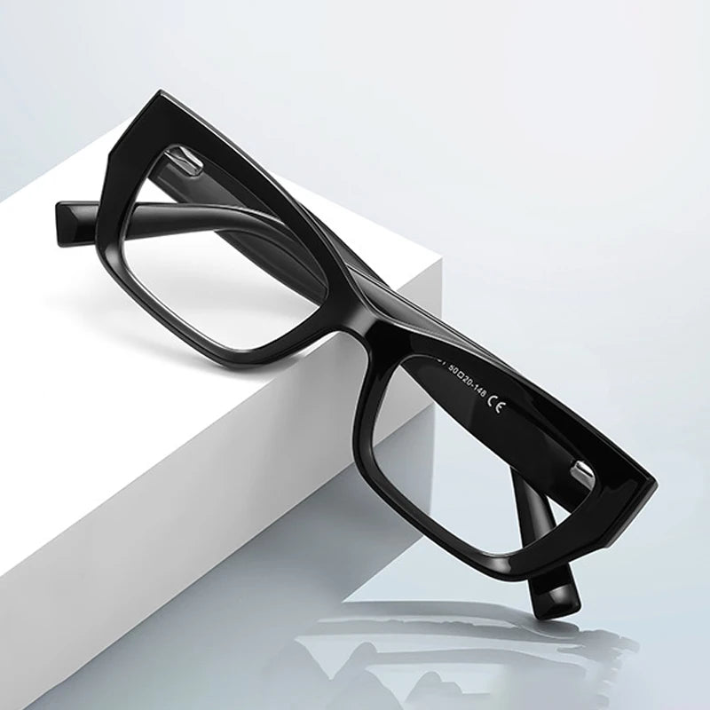 JNPCXI TR90 Butterfly Simple Design Women Anti-Blue Light Reading Eyeglasses Myopia Prescritption Computer Eyewear