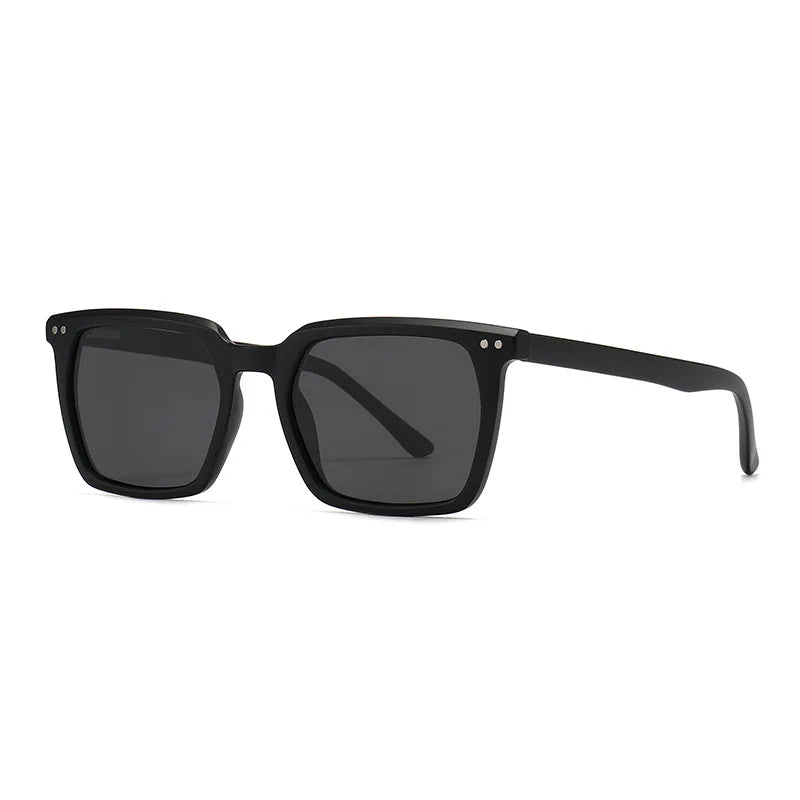 JNPCXI New Vintage Polarized Square Sunglasses Women Blue Gradient Mirror Shades UV400 Fashion Punk Men Sun Glasses