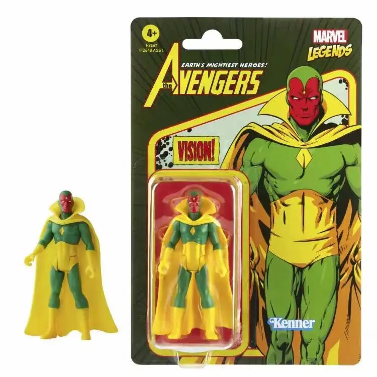 Original Hasbro Marvel Fantastic Four INVISIBLE WOMAN/CYCLOPS/ANT-MAN/VISION/BULLSEYE/HULK Anime Figure Toy Collection Model