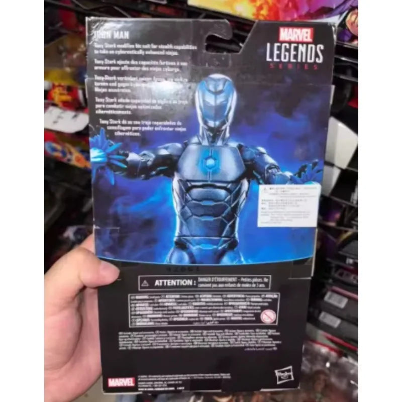 Original Hasbro Marvel Legends Series Invincible Iron Man Anime Figure Toys Collection Ornaments