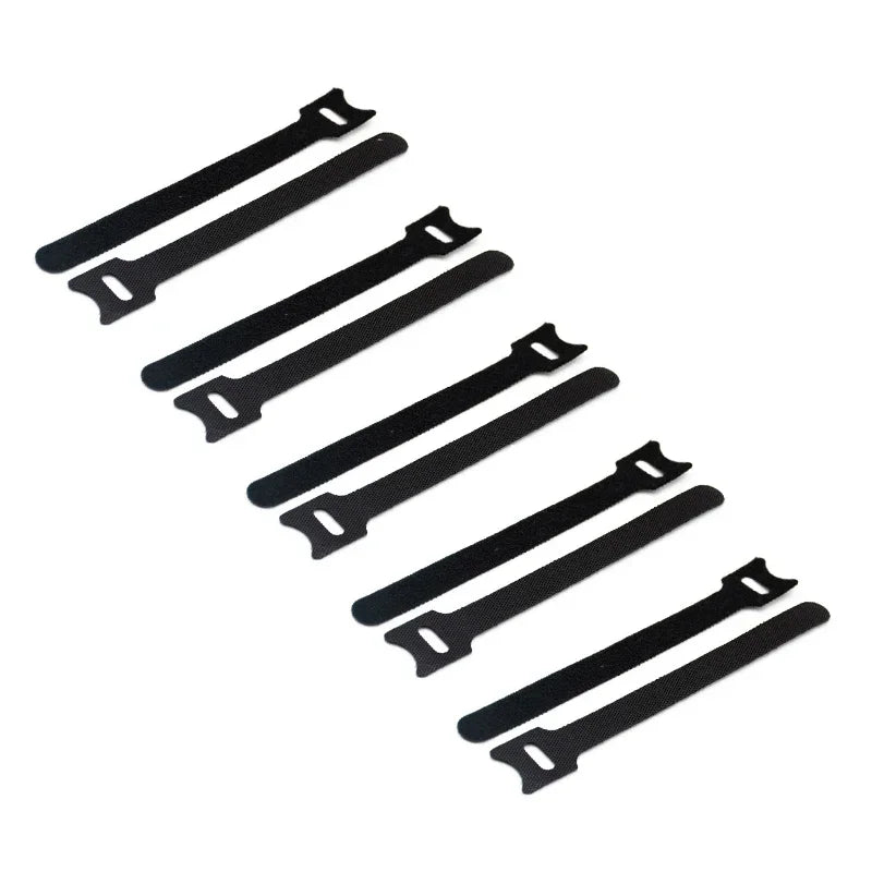 10/30/50pcs Releasable Cable Ties Durable Soft Nylon Strap Reusable Velcro Cable Ties Organizer Tool Velcro Self-Adhesive Tapes