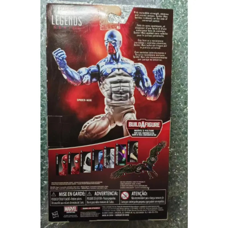 Original Hasbro Marvel Legends Series Spider-Man Anime Figures Collection Toys Models