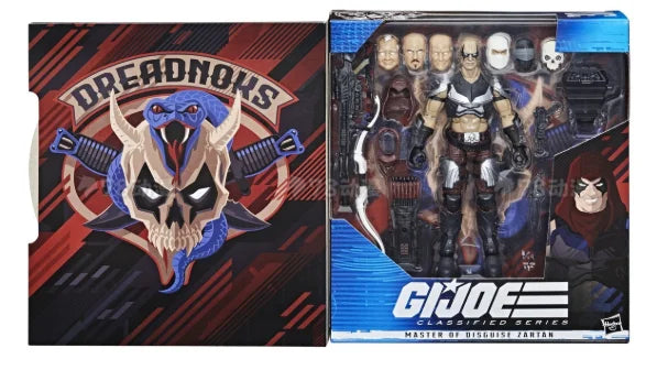 Original Hasbro G.I. Joe Classified Series MASTER OF DISGUISE ZARTAN Anime Figures Toys Models Collection