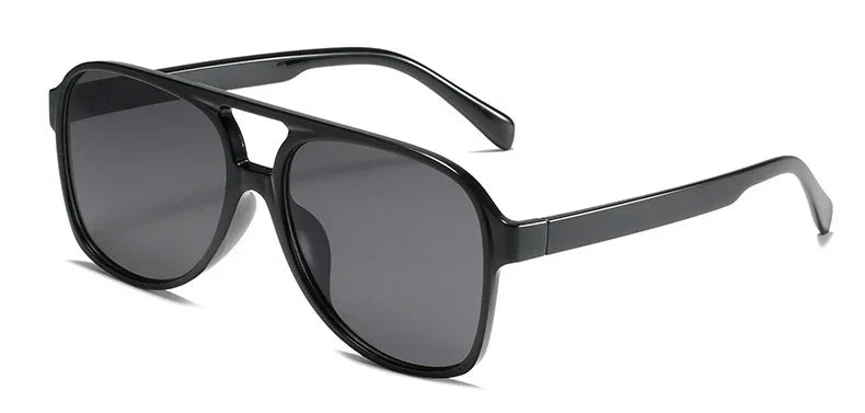 JNPCXI Double Bridge Classic Pilot Sunglasses Women Retro Vintage Sun Shades Glasses Unisex Driving Eyewear