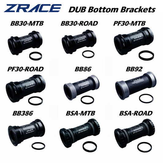 ZRACE DUB Bottom Bracket, for DUB MTB/Road Crank, Compatible with Traditional Tools, DUB BSA, BB29, BB86, BB92, PF30, BB30, BB38