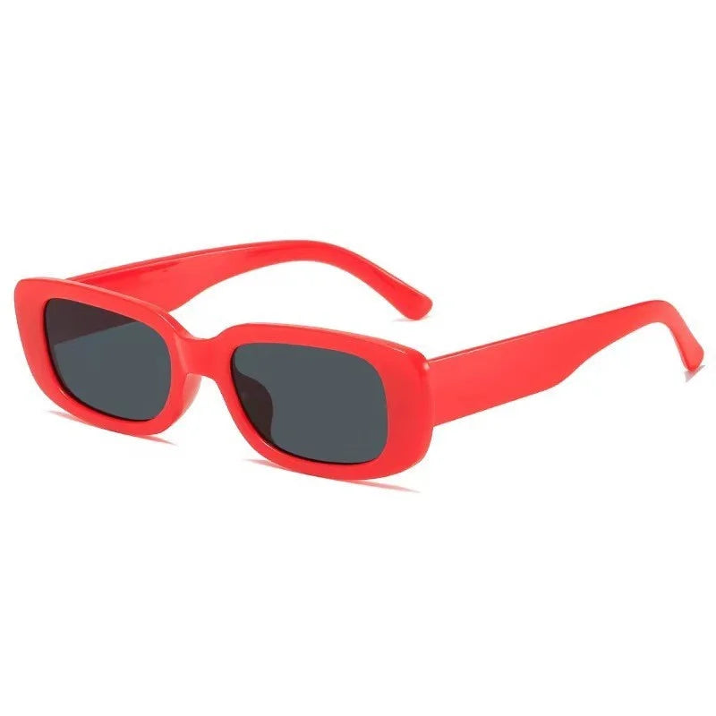 Retro Box Sunglasses for Men and Women Retro UV400 Sunshade Glasses Suitable for Summer Beach Travel