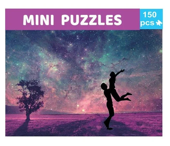 150PCS Mini Test Tube Jigsaw Puzzles for Adults Decompression Toy Fridget Puzzle Game Family Decoration Educational Toys