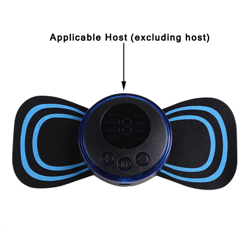 Tens Electrode Pads EMS Neck Massager Gel Patch Accessories Muscle Stimulator