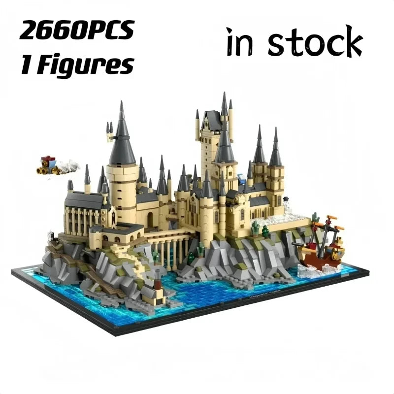 2660PCS Magic Castle Grounds Architecture Building Block MOC Construction Bricks