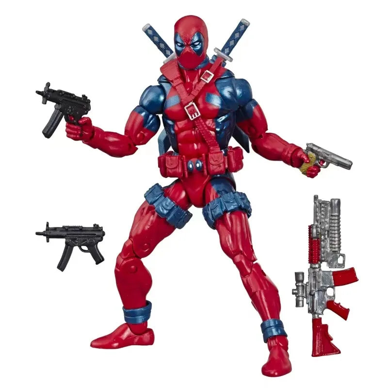 Original Hasbro Marvel Legends Series 80th Anniversary Uncanny Deadpool Action Figure Toy Collection Model