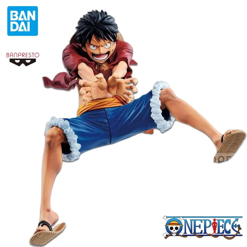Special OfferIn Stock 100% Original Bandai One Piece Banpresto Monkey D. Luffy New Product Combine Cartoon Characters Boys Favor