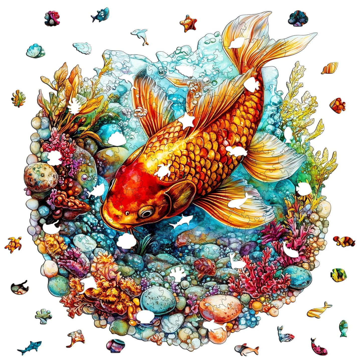 Interesting Unique Wooden Jigsaw Puzzle Magical Style Wooden Decor Christmas and Halloween Gift Toy For Teen And Kid