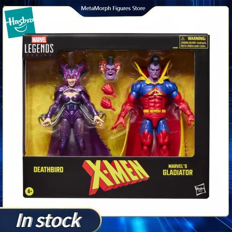 Original Hasbro Marvel Legends Series X-Men Deathbird & Gladiator  Action Toy Figure