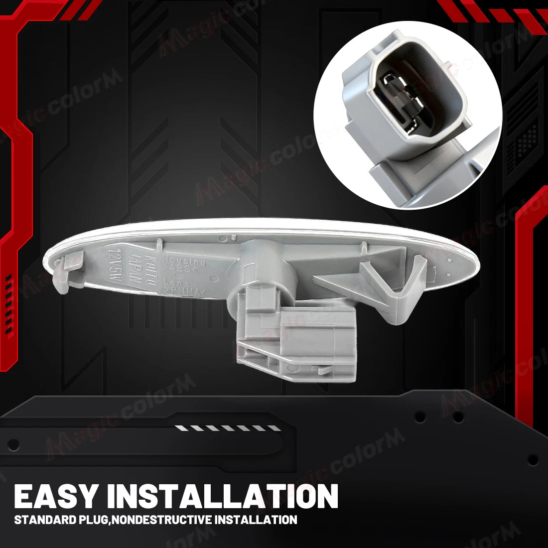 Car Front Bumper Side Marker For Toyota Camry Highlander Crown Kluger Reiz Lexus IS250 ES350 GS450 81730-30131 Turn Signal Lamp