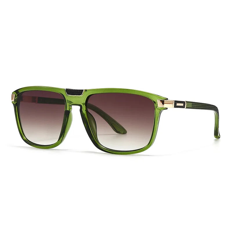 JNPCXI New Ins Popular Fashion Gradient Women Sunglasses Black Leopard Shades UV400 Trending Men Outdoor Sun Glasses