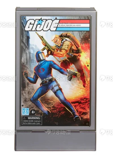 Original Hasbro G.I. Joe Classified Series Retro Collection Duke Vs. Cobra Commander Anime Figures Toys Models Collection
