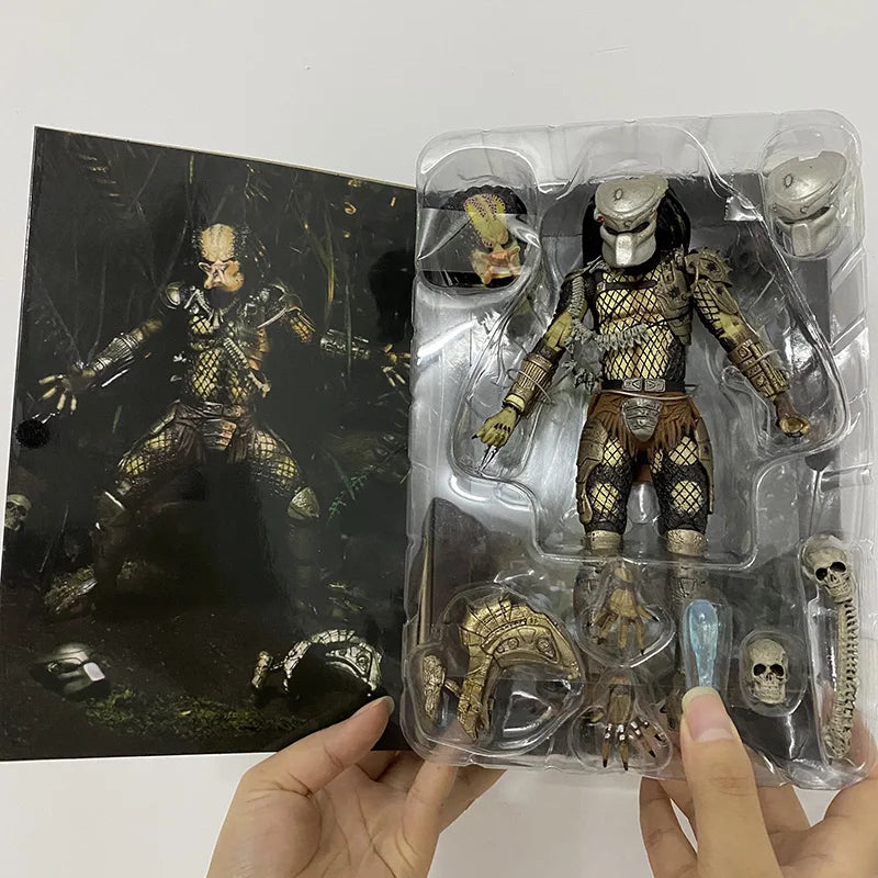 NECA Alien Jungle Hunter Predator Action Figure Model Toy Bookshelf