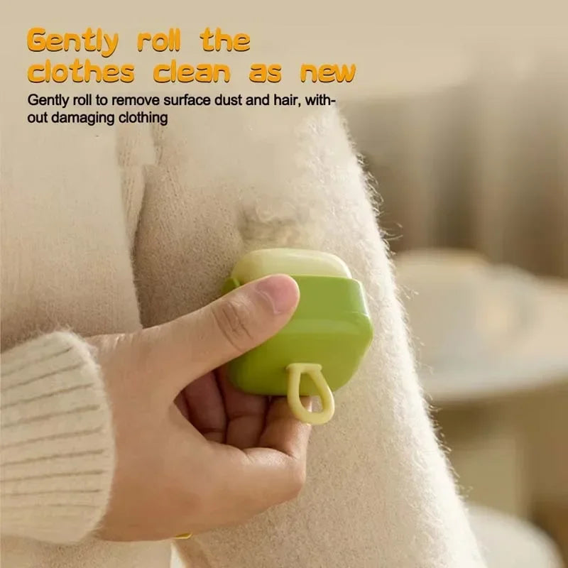 Clothes Hair Sticky Roller Pet Hair Dust Removal, Portable Washable Hair Roller
