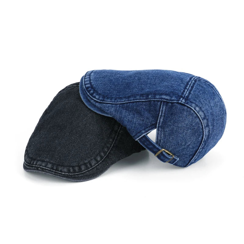 6164-New summer women's sunscreen sunshade hat - children's fashionable casual painter hat - Japanese-style baseballcap-berethat