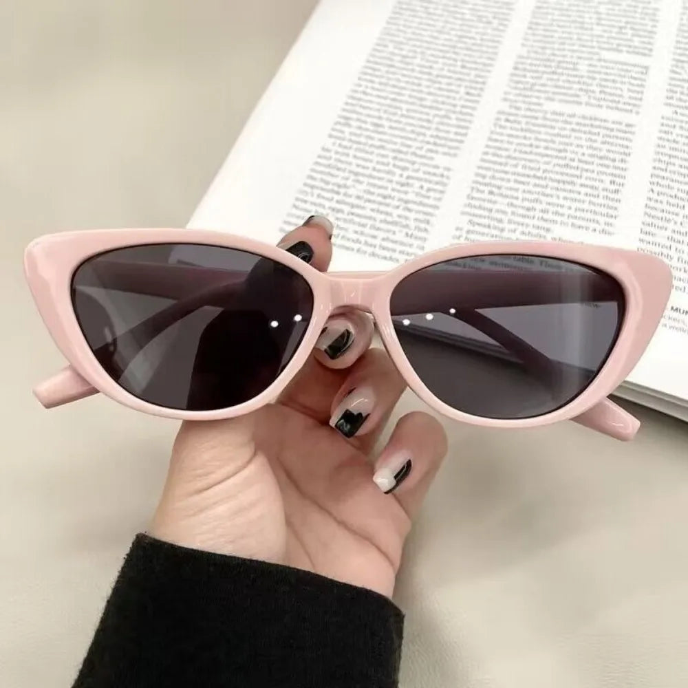 Cat Eye Sunglasses Woman Retro Classic Sun Glasses Female  Street Beach Sunglass