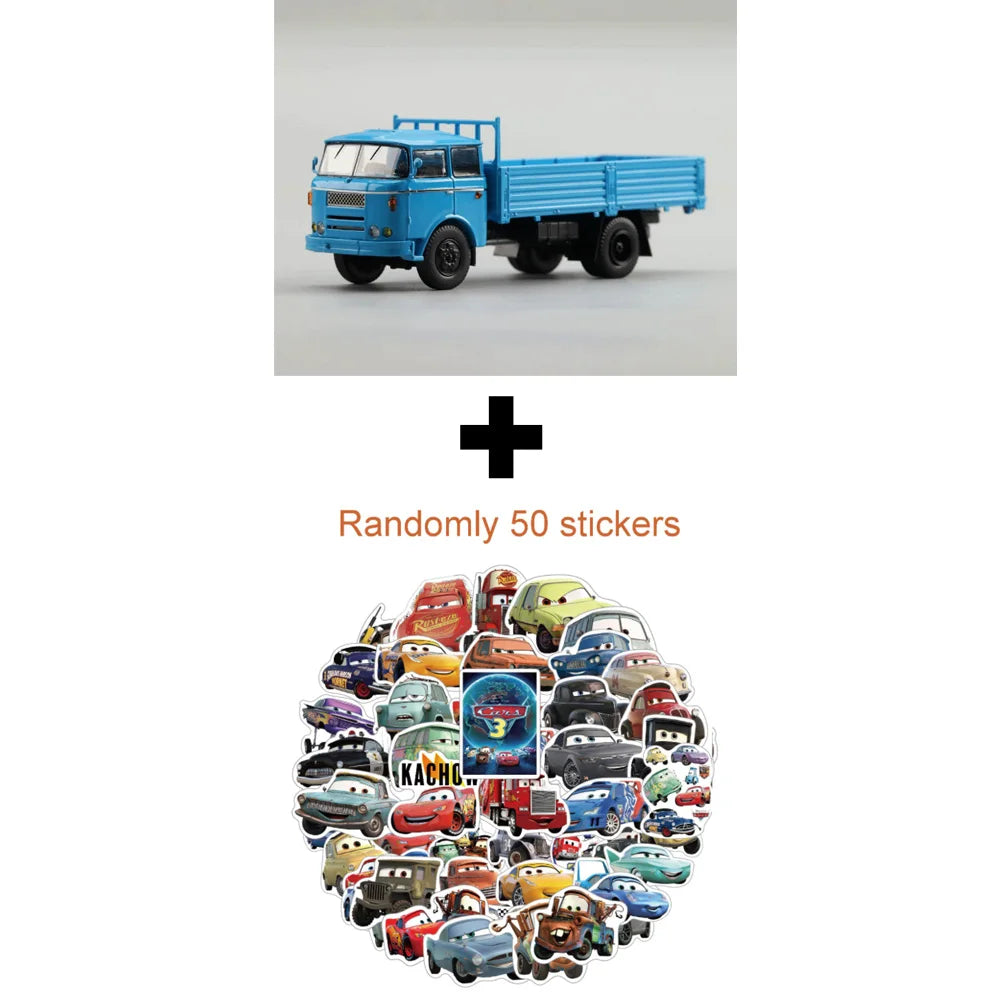 1:64 Huanghe JN150 Truck Diecast Model Alloy Toy Car Tailgate Can Lowered Metal Body c Miniature Toy Collect Souvenirs
