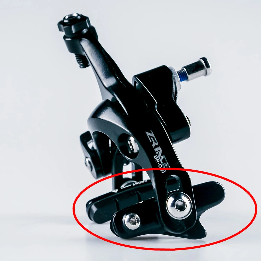 ZRACE BR-001 Dual Pivot Caliper Brake, CNC Aluminum Short Arm Brake for Road/Folding Bike, Front+Rear Kit