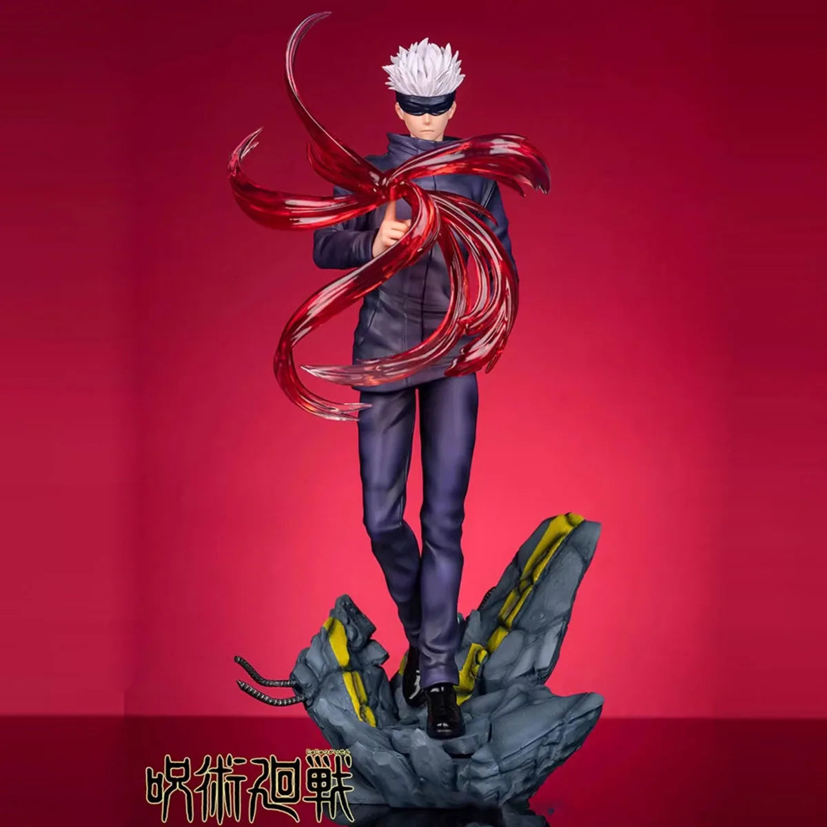 11inch Anime Cartoon Jujutsu Kaisen Gojo Satoru PVC Model Statue Collection