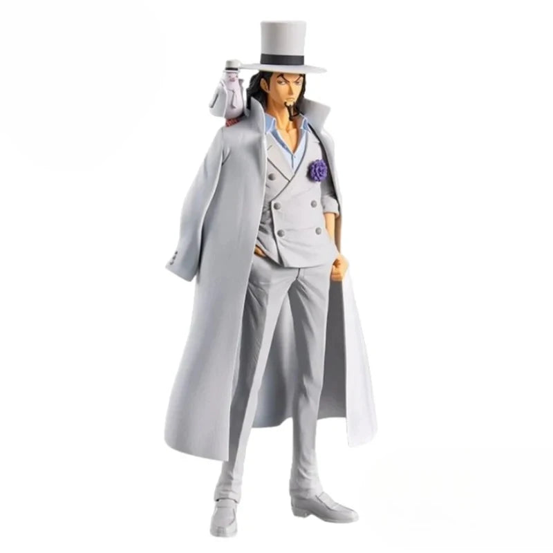 【IN STOCK】Original Banpresto DXF The Grandline Men Wano Vol.23 One Piece Rob Lucci 17cm Figure PVC Collectible Model