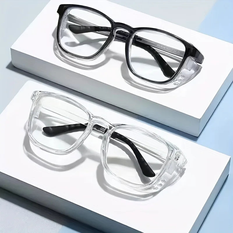 Men and Women UV400 Protection Anti-saliva Anti-fog Safety Glasses Blue Light Blocking Glasses Anti Pollen
