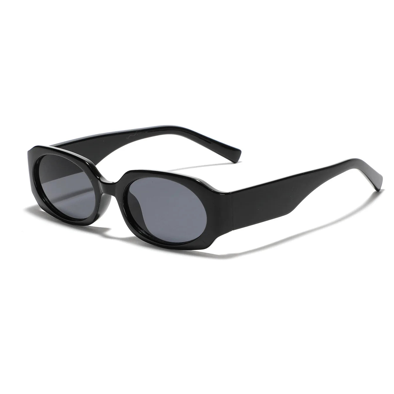 JNPCXI New Small Rectangle Sunglasses Women Champagne Shades UV400 Fashion Men Punk Sun Glasses