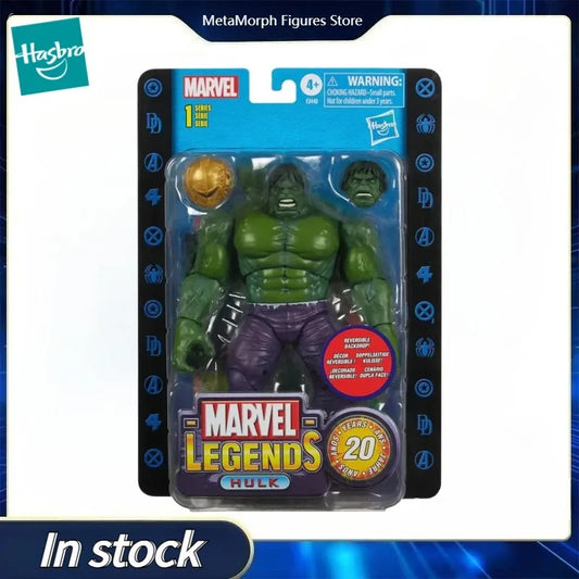 Original Hasbro Marvel Legends Series HULK Anime Figure Toy Gift Collection