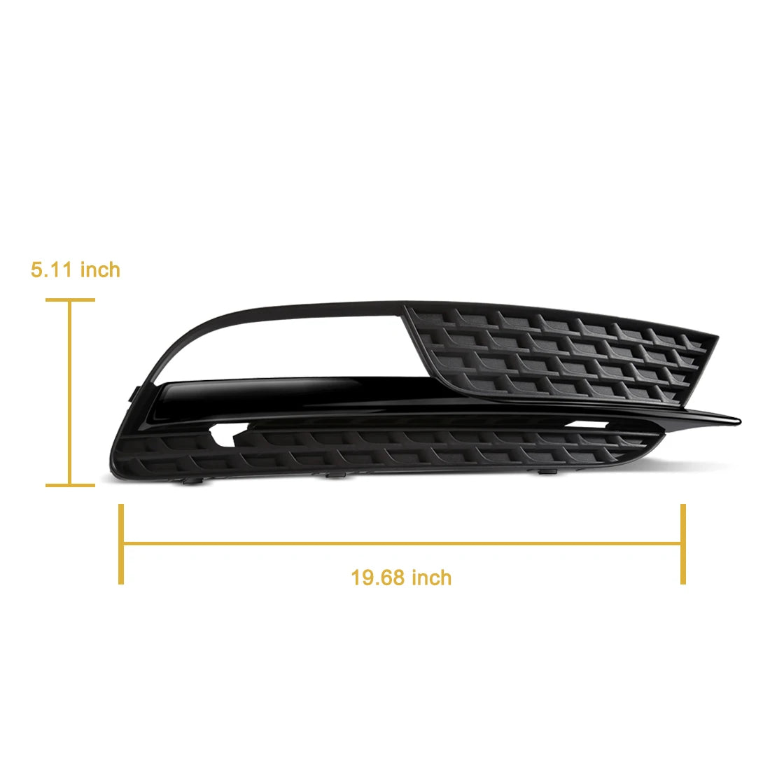 For Audi A5 2013 2014 2015 2016 Car Front Bumper Grill Grille Front Bumper Fog Lamps Covers Accessories 8T0807681H 8T0807682H