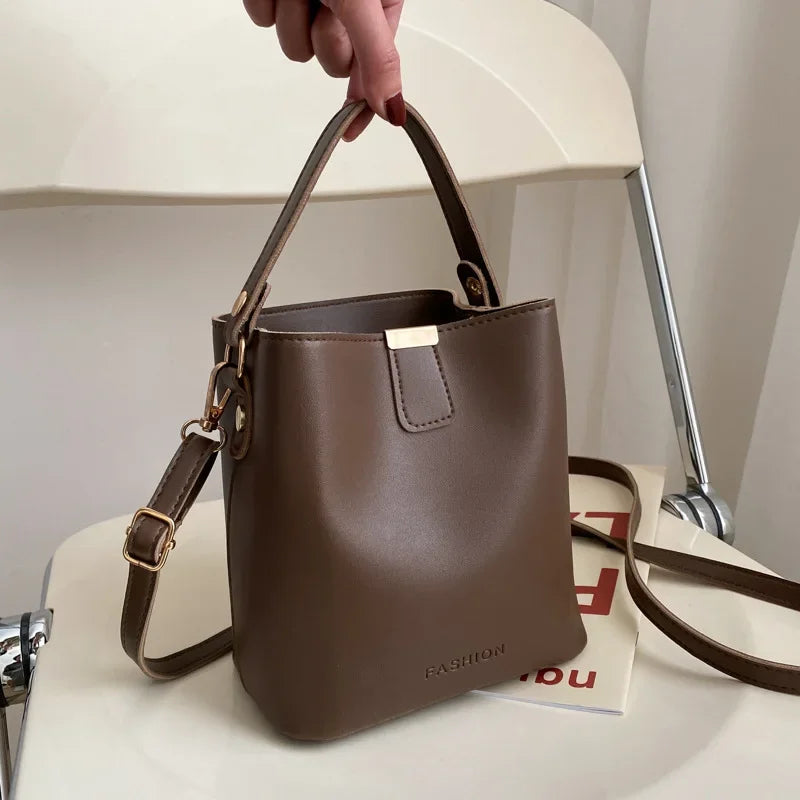 Women PU Leather Handbag Casual Tote Bag Lady Messenger Shoulder Bag Brand Design Female Totes Black Crossbody Bags for Women