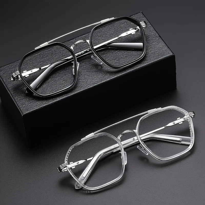 Innovative Square Pilot for Men and Women Metal Frame Perfect for Casual Attire and Activities