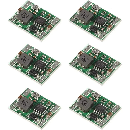 6pcs Mini MP1584EN DC-DC Buck Converter 3A Power Adjustable Power Supply Module 24V to 12V 9V 5V 3V Step-Down Power Module