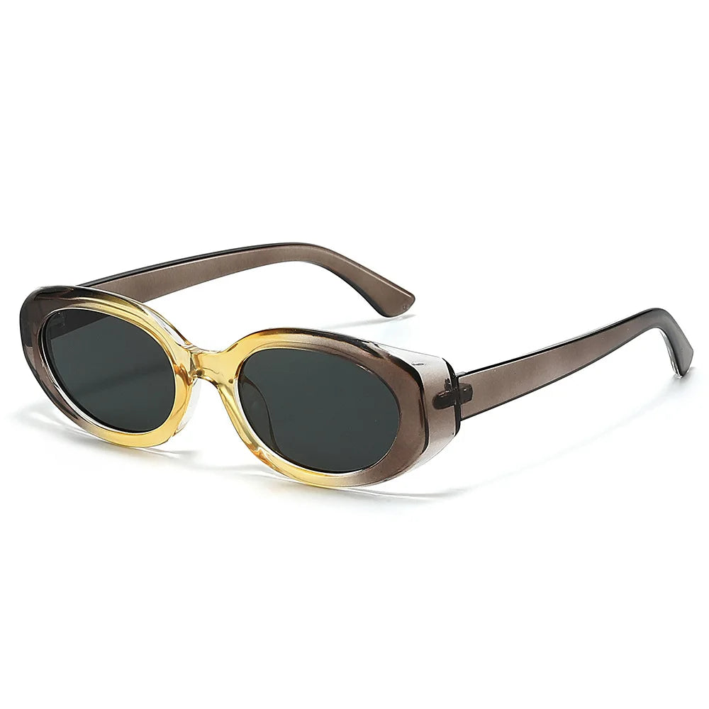 JNPCXI Retro Small Cat Eye Sunglasses Women Fashion Colorful Shades Leopard Sun Glasses Female UV400 Men Eyewear