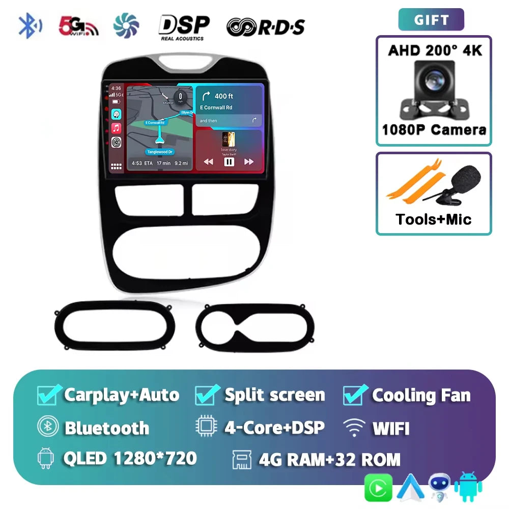 Android 15 Car Radio For Renault Clio 4 2012 2013 2014 2015 2016 2017 2018 Wireless Carplay Android Auto Multimedia 2 Din autora