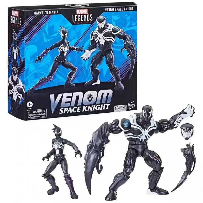 Original Hasbro Marvel Legends Series Venom Space Knight Mania Action Figure Toys Model Collection