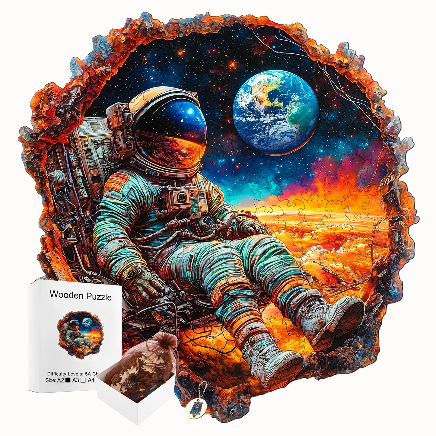 Interesting Unique Wooden Jigsaw Puzzle Magical Style Wooden Decor Christmas and Halloween Gift Toy For Teen And Kid