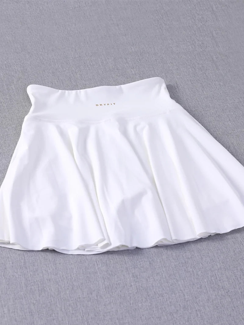 Yoga Wear Athletic Skorts Running Workout Sports Skirts High Waisted Pleated Tennis Skirt for Women