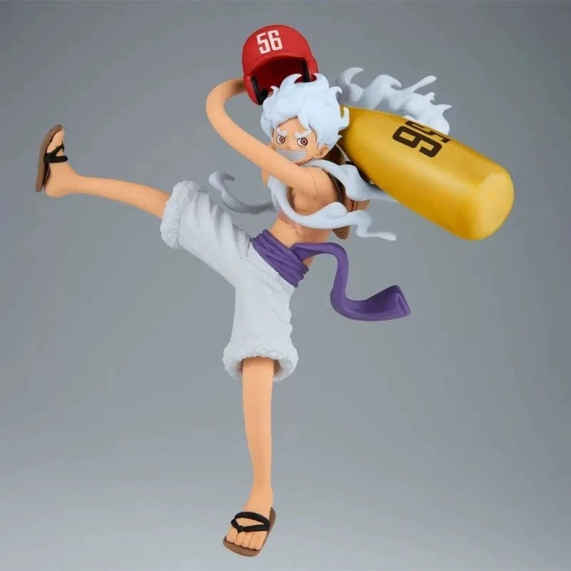 【IN STOCK】Original Banpresto Battle Record Collection One Piece Monkey D. Luffy Gear 5 Nika 14cm Figure Collectible Model