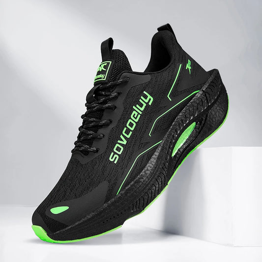 Marathon Running Shoes Carbon Board Speciality Men Sports Breathable Lightweight Women's Comfortable Athletic Nonskid Sneakers