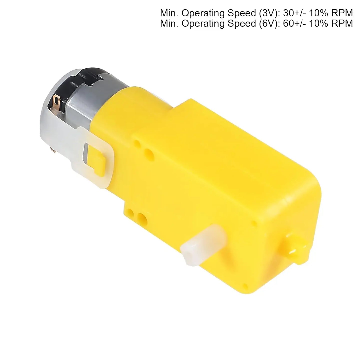 4pcs TT Motor Electric Motor DC 3V-6V Dual Shaft Geared Motor Gearbox Engine Motor for Smart Car Robot Toys Cars Chassis Models