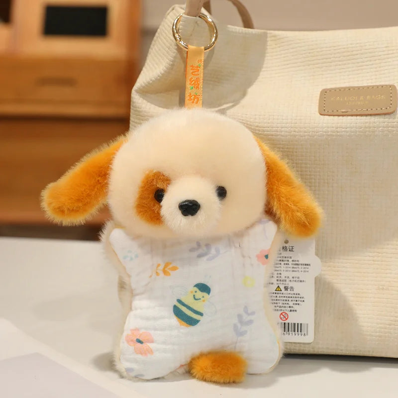 Good Quality and Cute Bean Bag Plush Toy  Cartoon Animal Doll Monkey Frog Cat Fox Panda Furry Forest Animals Doll Birthday Gift
