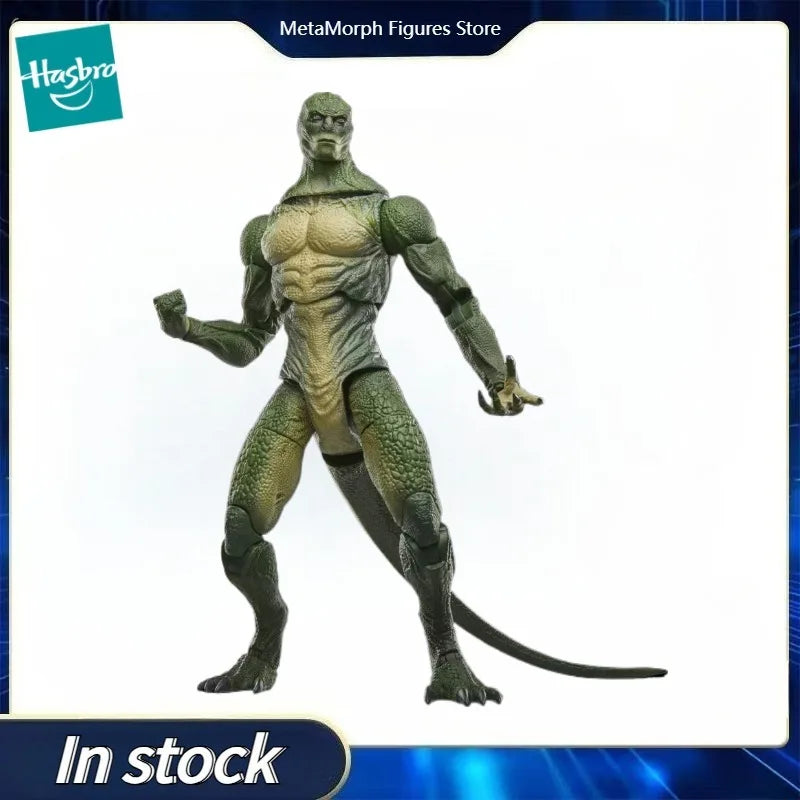 Original Hasbro Marvel Legends Series Spider-Man No Way Home Lizard Action Figure Toys Model Collection