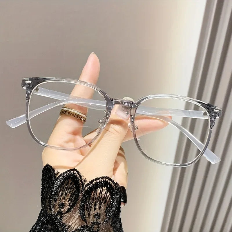 Square Frame Vintage Glasses for Man and Woman Y2K Inspires Fashion Eyewear Photo Pops Perfect for Parties