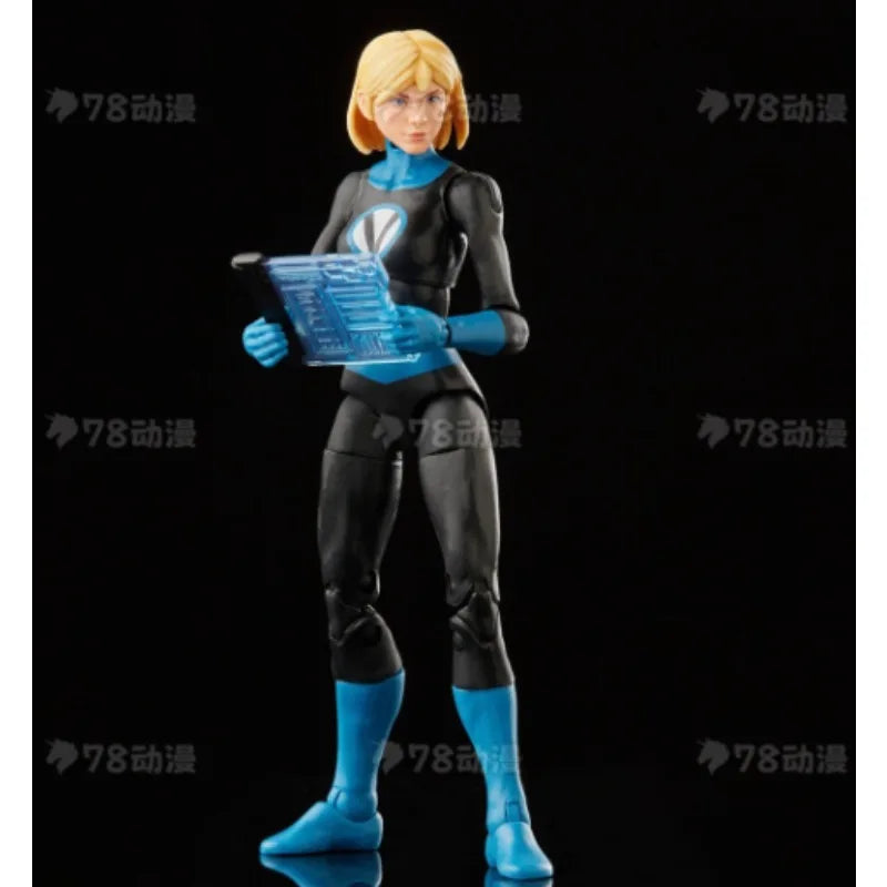 Original Hasbro Marvel Legends Series Fantastic Four Franklin Richards and Valeria Richards Action Toy Figure Collection