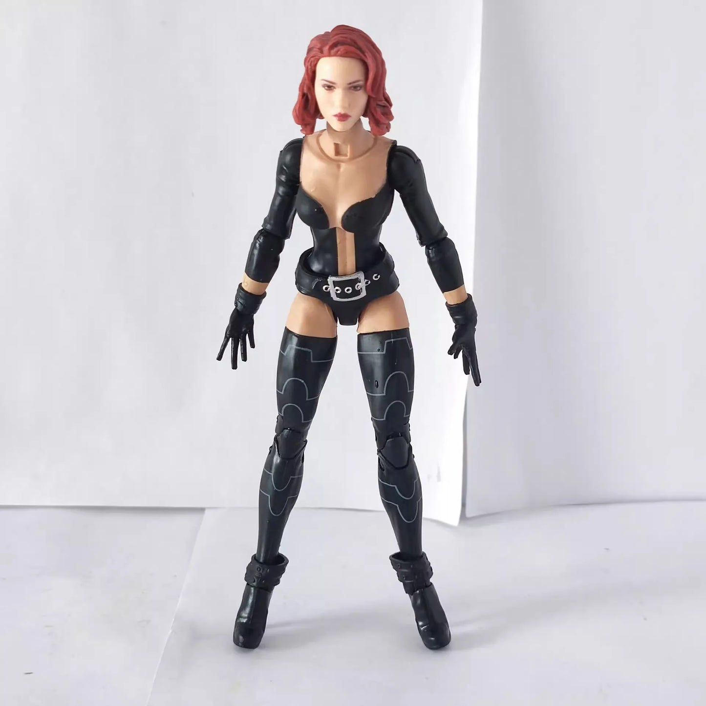 Marvel Legends Black Queen With Black Widow's Wrong Head 6" Loose Action Figure