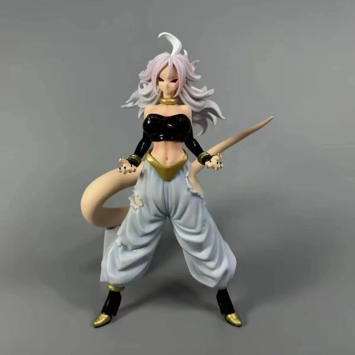 Anime Dragon Ball Z Android 21 Figura Majin Buu Figure Androide 21 Action Figures 30cm Pvc Statue Model Toys Gifts