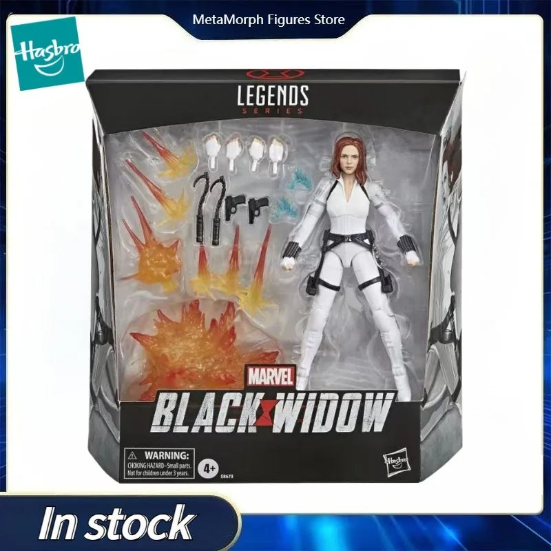 Original Hasbro Marvel Legends Series Black Window Anime Figure Toy Model Collection